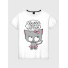 Tricou cuplu I love my kitty - I love my cat